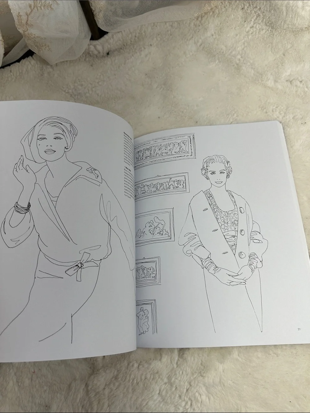 Vogue coloring book